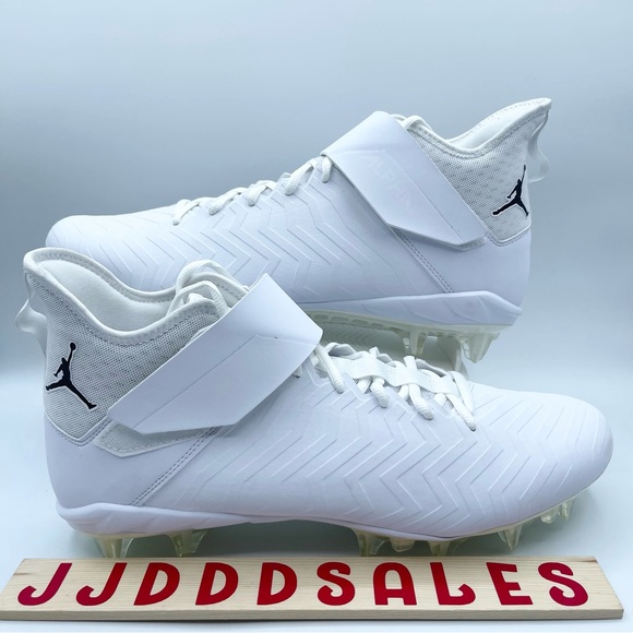 Nike Air Jordan Alpha Menace Pro 2 Mid SMU P Football Cleats CV1676-103 Sz 13.5 - Picture 1 of 10